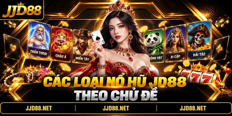 Các loại Nổ hũ JD88 theo chủ đề